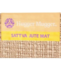 Hugger Mugger Sattva Jute Eco Yoga Mat 68" 3mm -EVERYDAY YOGA Sales 1739961237539 natural 4a