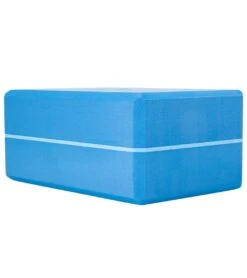 Hugger Mugger 4" Foam Yoga Block -EVERYDAY YOGA Sales 1739964317731 blue 5a