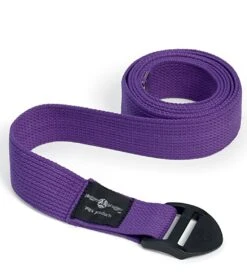 Hugger Mugger 10' Cotton Cinch Yoga Strap -EVERYDAY YOGA Sales 1739968446499 purple 1a
