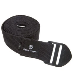 Hugger Mugger 6' Cotton Cinch Yoga Strap 38 Hugger Mugger 6' Cotton Cinch Yoga Strap -EVERYDAY YOGA Sales 1739968970787 black 1a
