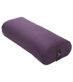Hugger Mugger Standard Solid Yoga Bolster Plum