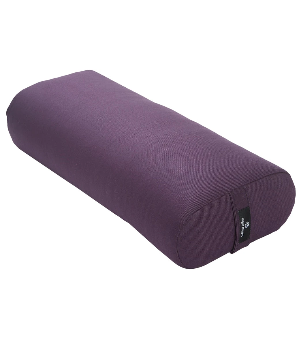 Hugger Mugger Standard Solid Yoga Bolster Plum 1 Hugger Mugger Standard Solid Yoga Bolster Plum