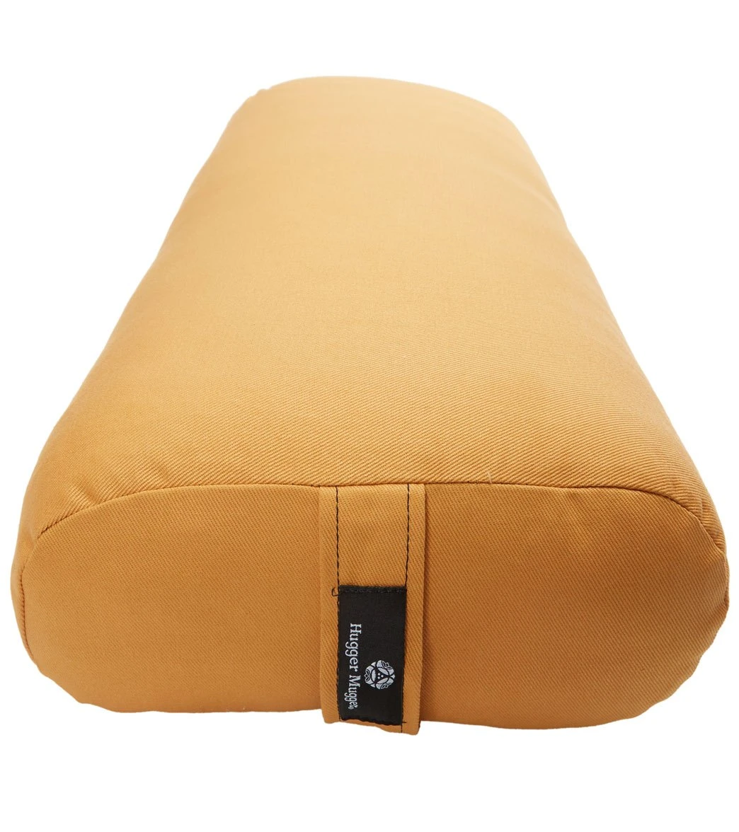 Hugger Mugger Standard Solid Yoga Bolster Honey 2 Hugger Mugger Standard Solid Yoga Bolster Honey - Image 2