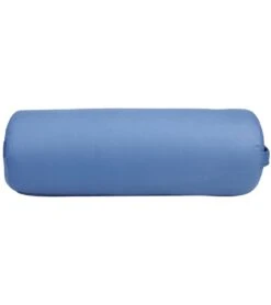 Hugger Mugger Round Solid Yoga Bolster Cornflower