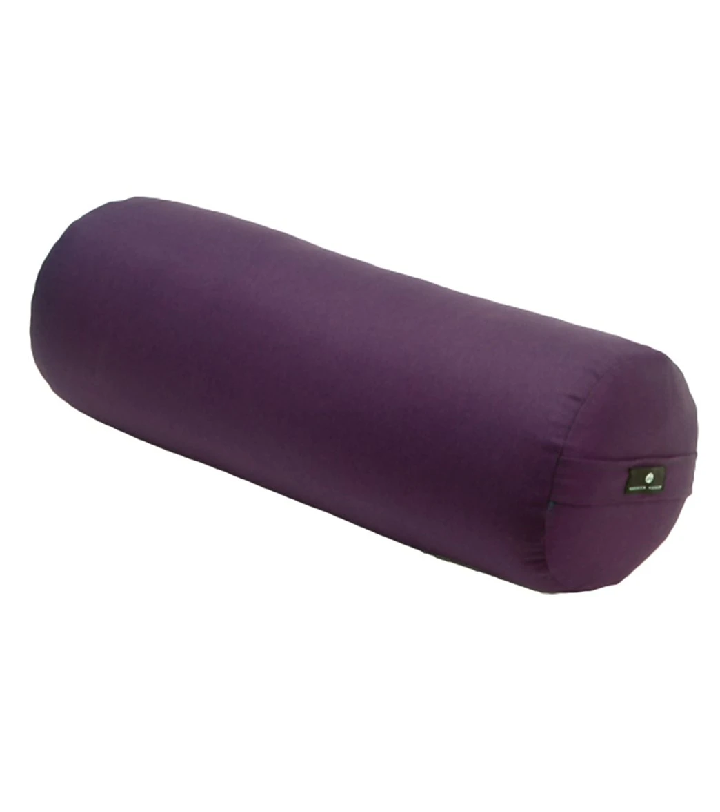 Hugger Mugger Round Solid Yoga Bolster 1 Hugger Mugger Round Solid Yoga Bolster