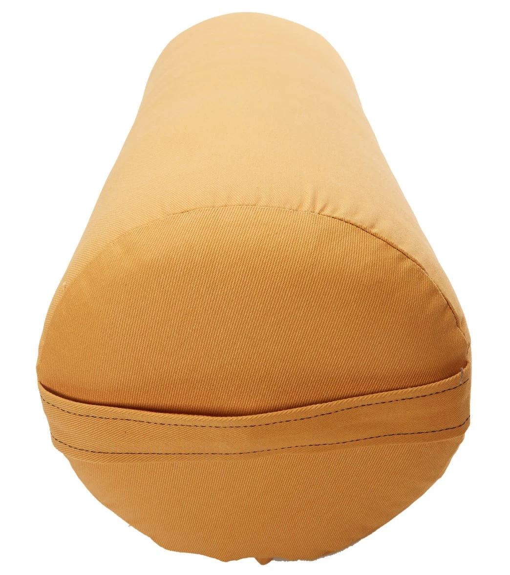 Hugger Mugger Round Solid Yoga Bolster Honey 2 Hugger Mugger Round Solid Yoga Bolster Honey - Image 2