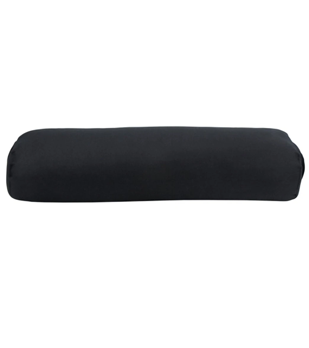 Hugger Mugger Junior Solid Yoga Bolster Black 2 Hugger Mugger Junior Solid Yoga Bolster Black - Image 2