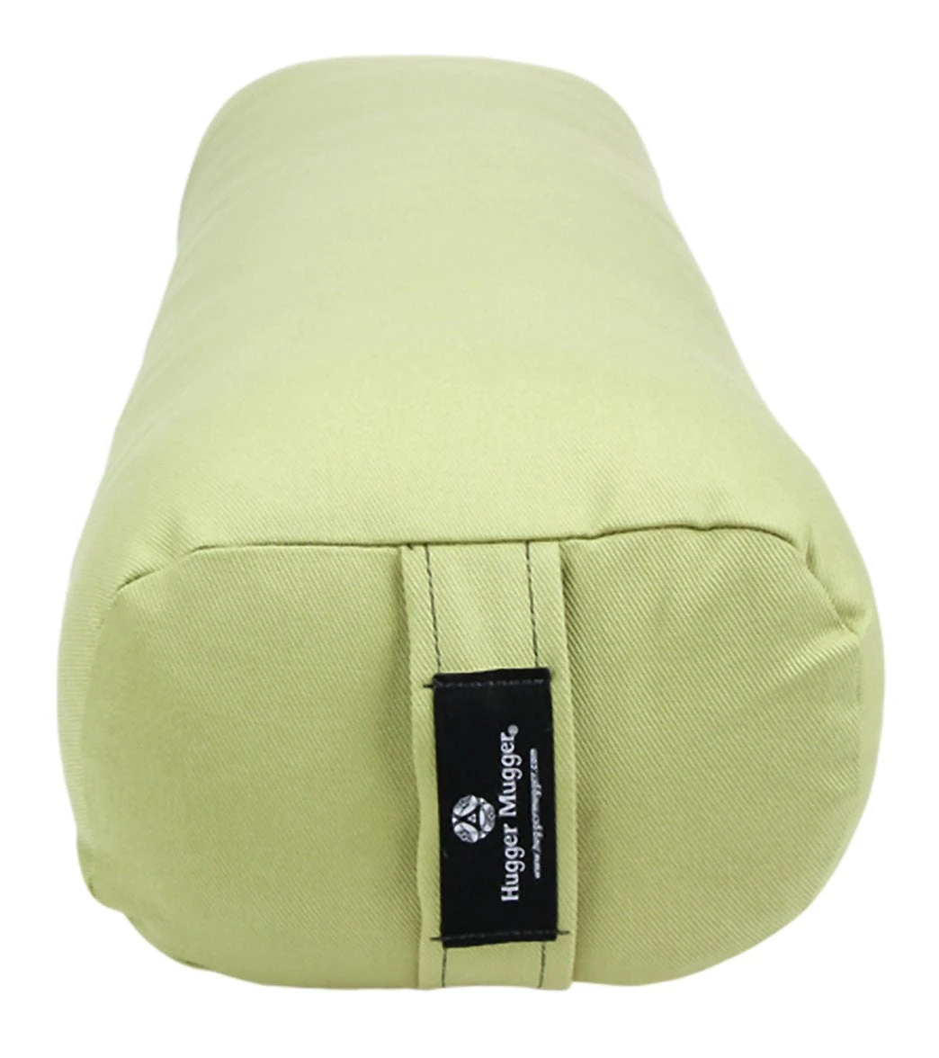 Hugger Mugger Junior Solid Yoga Bolster Celery 1 Hugger Mugger Junior Solid Yoga Bolster Celery