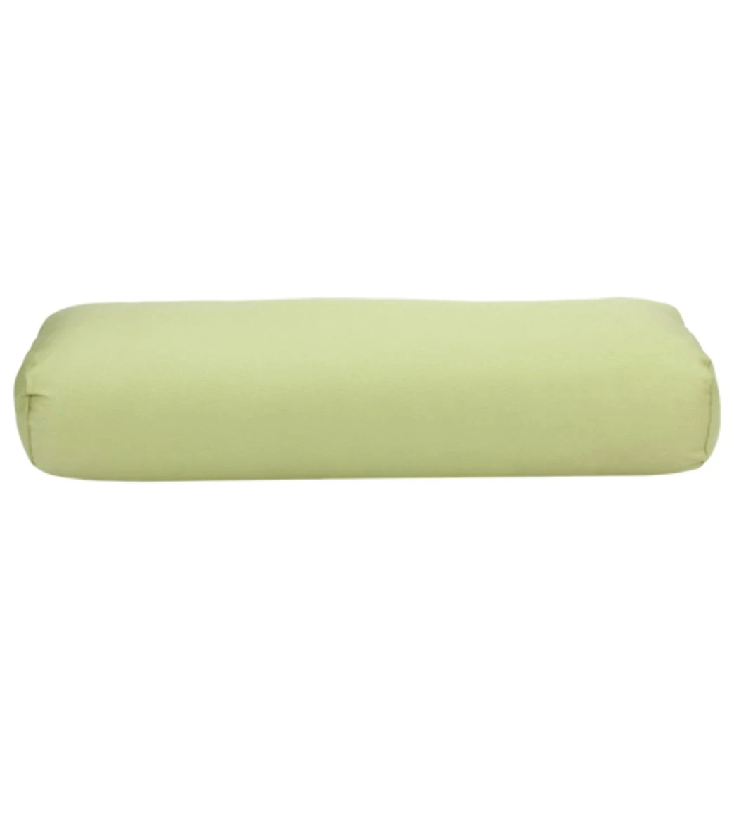 Hugger Mugger Junior Solid Yoga Bolster Celery 2 Hugger Mugger Junior Solid Yoga Bolster Celery - Image 2