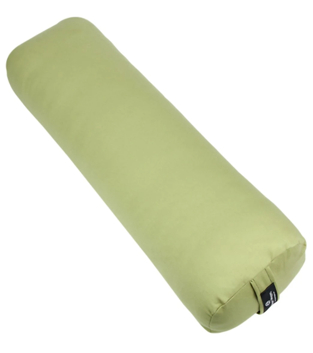 Hugger Mugger Junior Solid Yoga Bolster Celery 4 Hugger Mugger Junior Solid Yoga Bolster Celery - Image 4