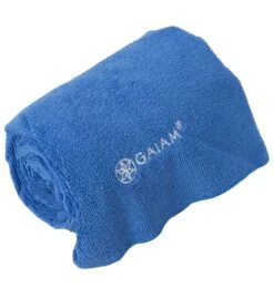 Gaiam Thirsty Yoga Mat Towel -EVERYDAY YOGA Sales 1739977031715 blue 5a 1