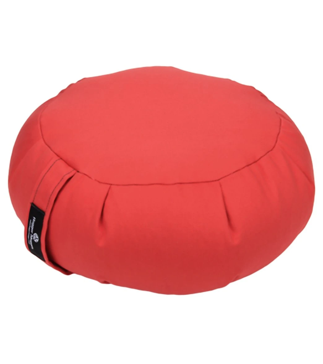 Hugger Mugger Zafu Yoga Meditation Cushion Poppy 1 Hugger Mugger Zafu Yoga Meditation Cushion Poppy
