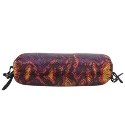 Hugger Mugger Silk Yoga Neck Pillow Vibrant Viper