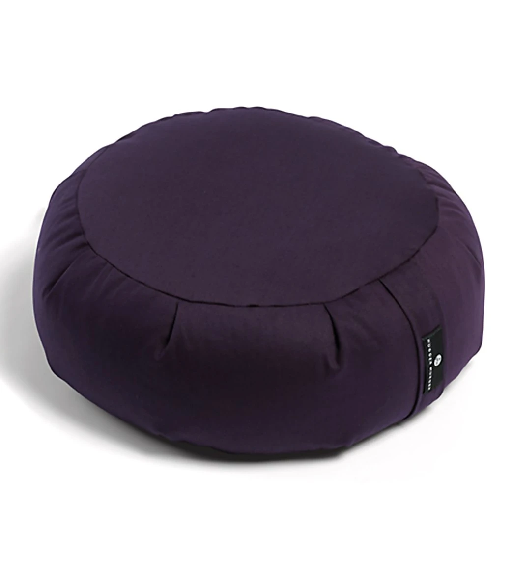 Hugger Mugger Zafu Yoga Meditation Cushion Plum 1 Hugger Mugger Zafu Yoga Meditation Cushion Plum