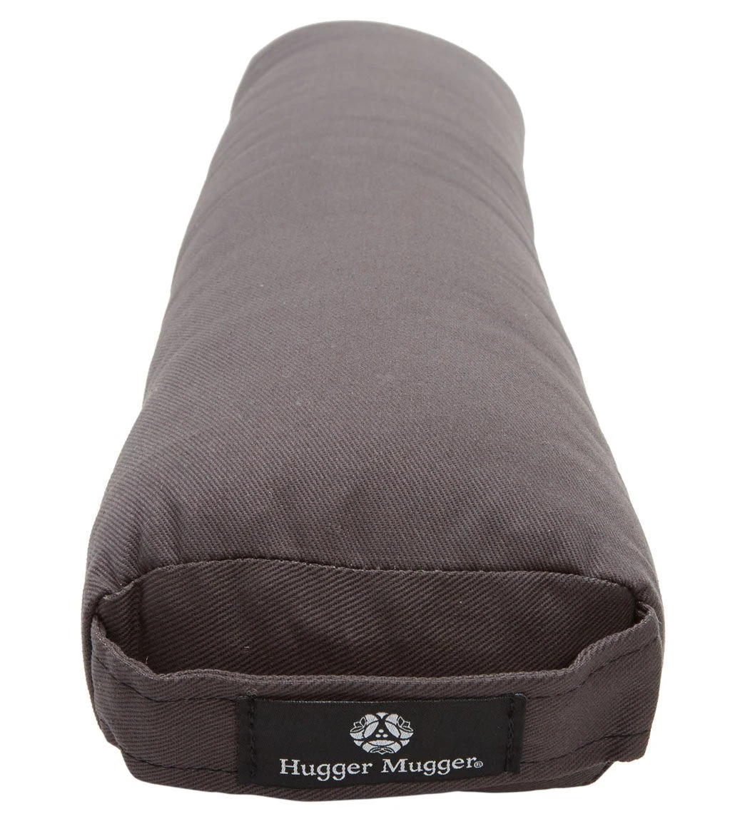 Hugger Mugger Pranayama Solid Yoga Bolster Gray 3 Hugger Mugger Pranayama Solid Yoga Bolster Gray - Image 3