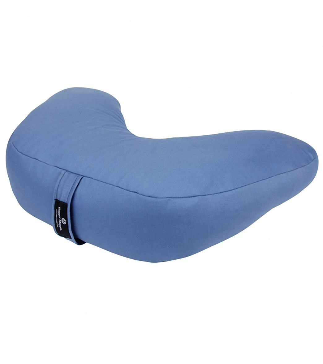 Hugger Mugger V-Shape Yoga Cushion Cornflower 4 Hugger Mugger V-Shape Yoga Cushion Cornflower - Image 4