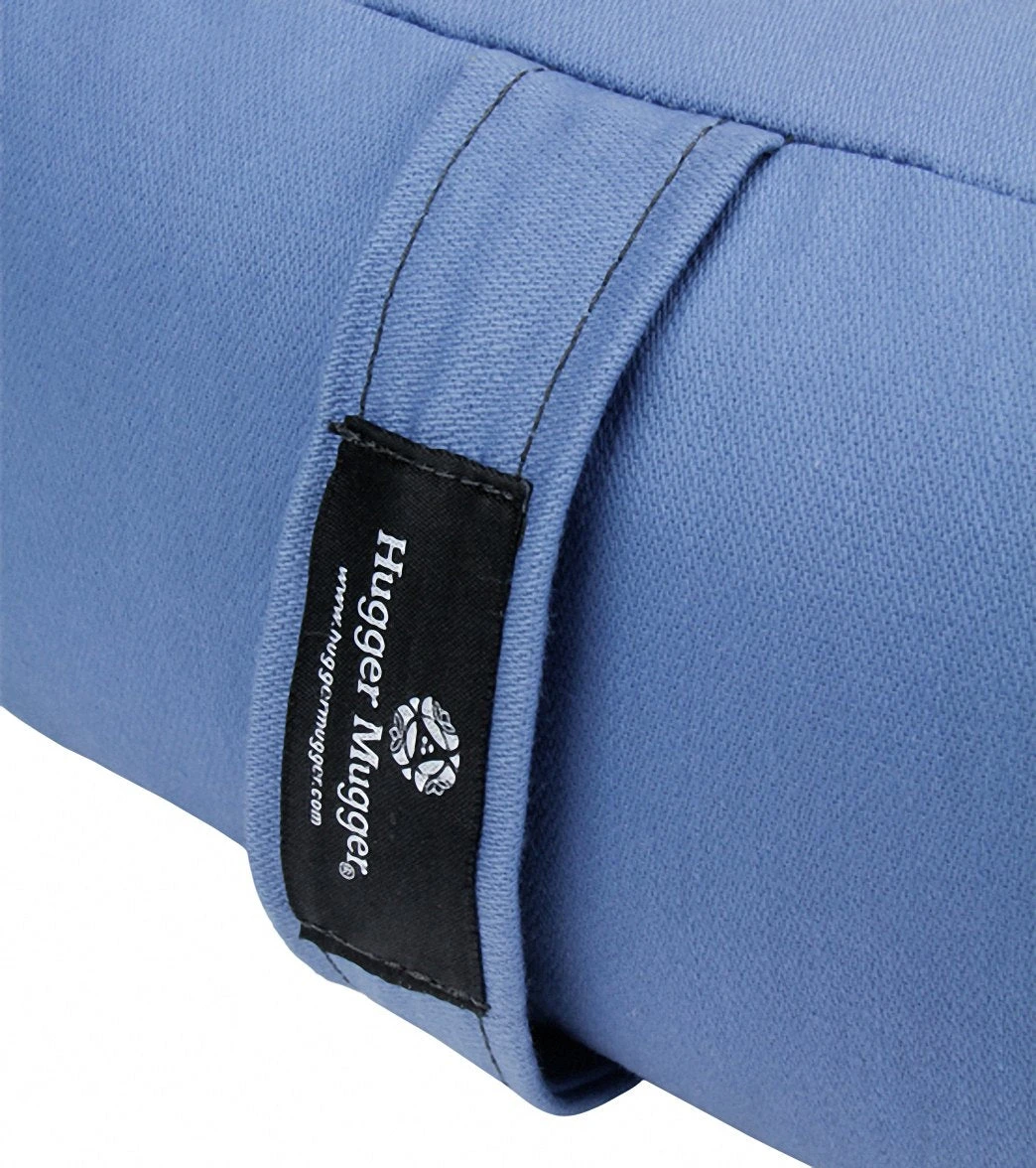 Hugger Mugger V-Shape Yoga Cushion Cornflower 5 Hugger Mugger V-Shape Yoga Cushion Cornflower - Image 5