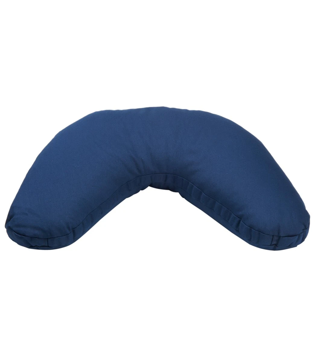 Hugger Mugger V-Shape Yoga Cushion Blue 2 Hugger Mugger V-Shape Yoga Cushion Blue - Image 2