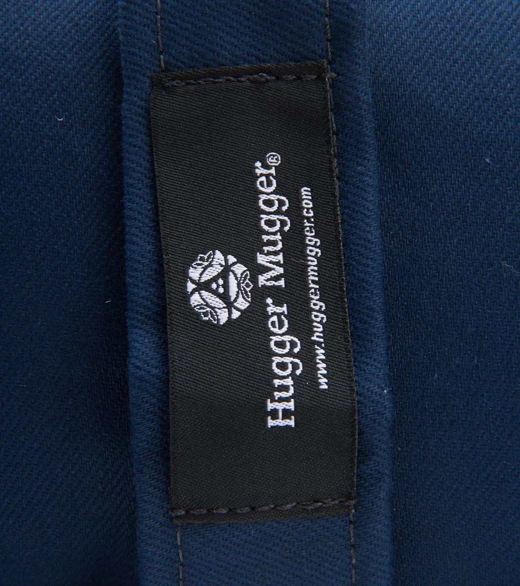 Hugger Mugger V-Shape Yoga Cushion Blue 4 Hugger Mugger V-Shape Yoga Cushion Blue - Image 4