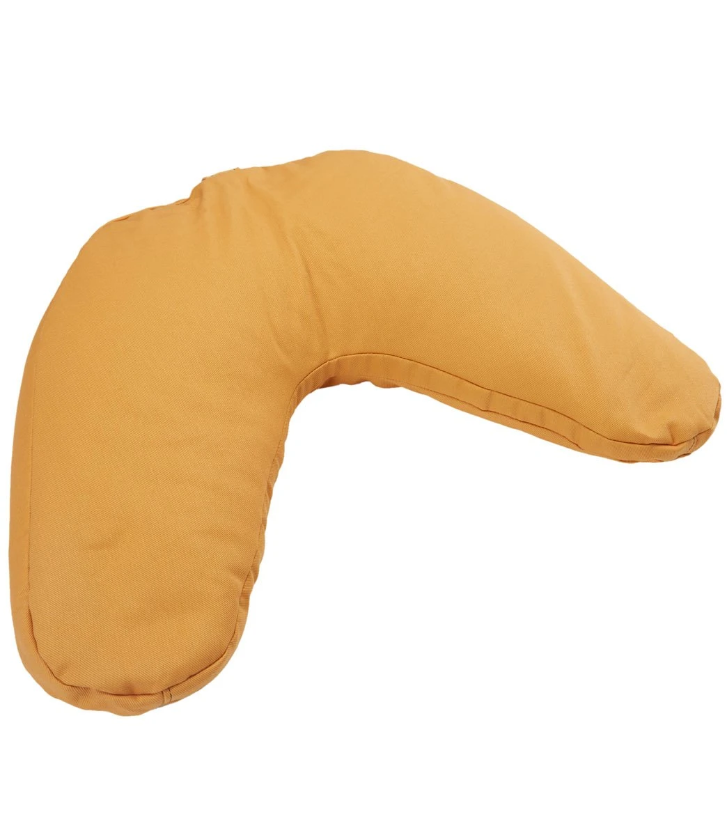Hugger Mugger V-Shape Yoga Cushion Honey 1 Hugger Mugger V-Shape Yoga Cushion Honey