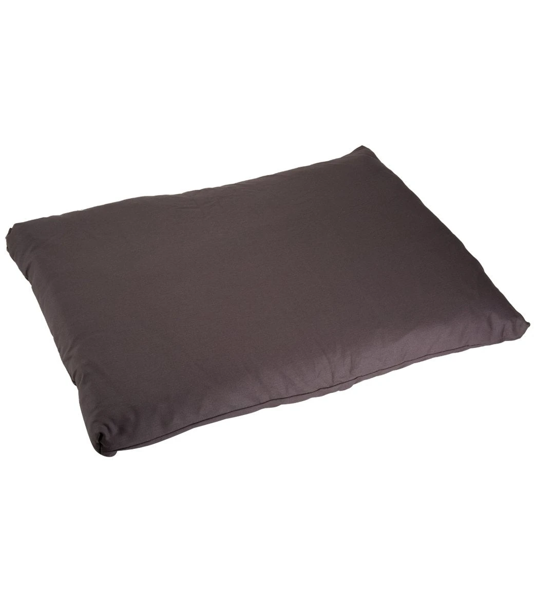 Hugger Mugger Zabuton Yoga Meditation Cushion Gray 2 Hugger Mugger Zabuton Yoga Meditation Cushion Gray - Image 2