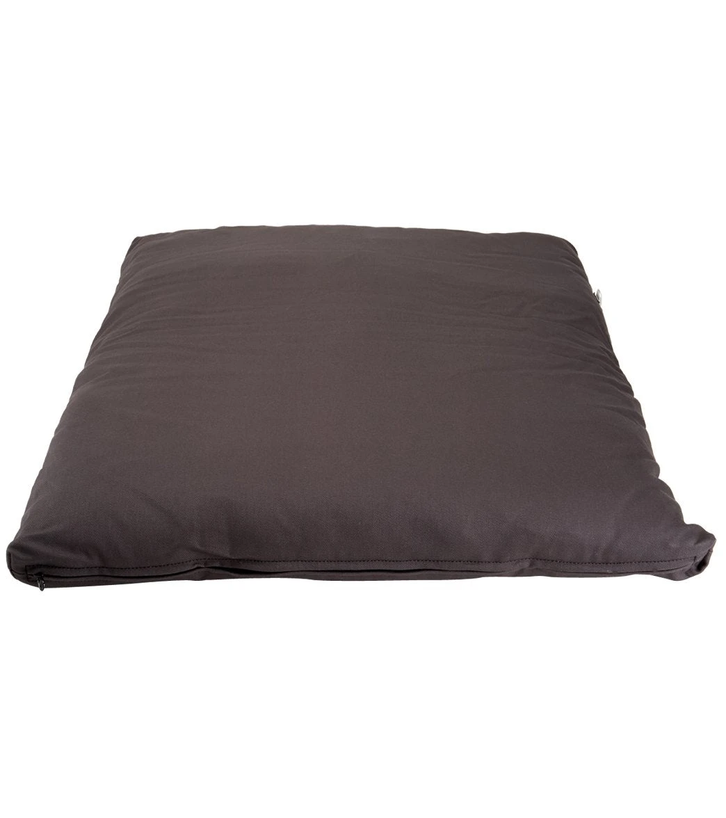 Hugger Mugger Zabuton Yoga Meditation Cushion Gray 3 Hugger Mugger Zabuton Yoga Meditation Cushion Gray - Image 3