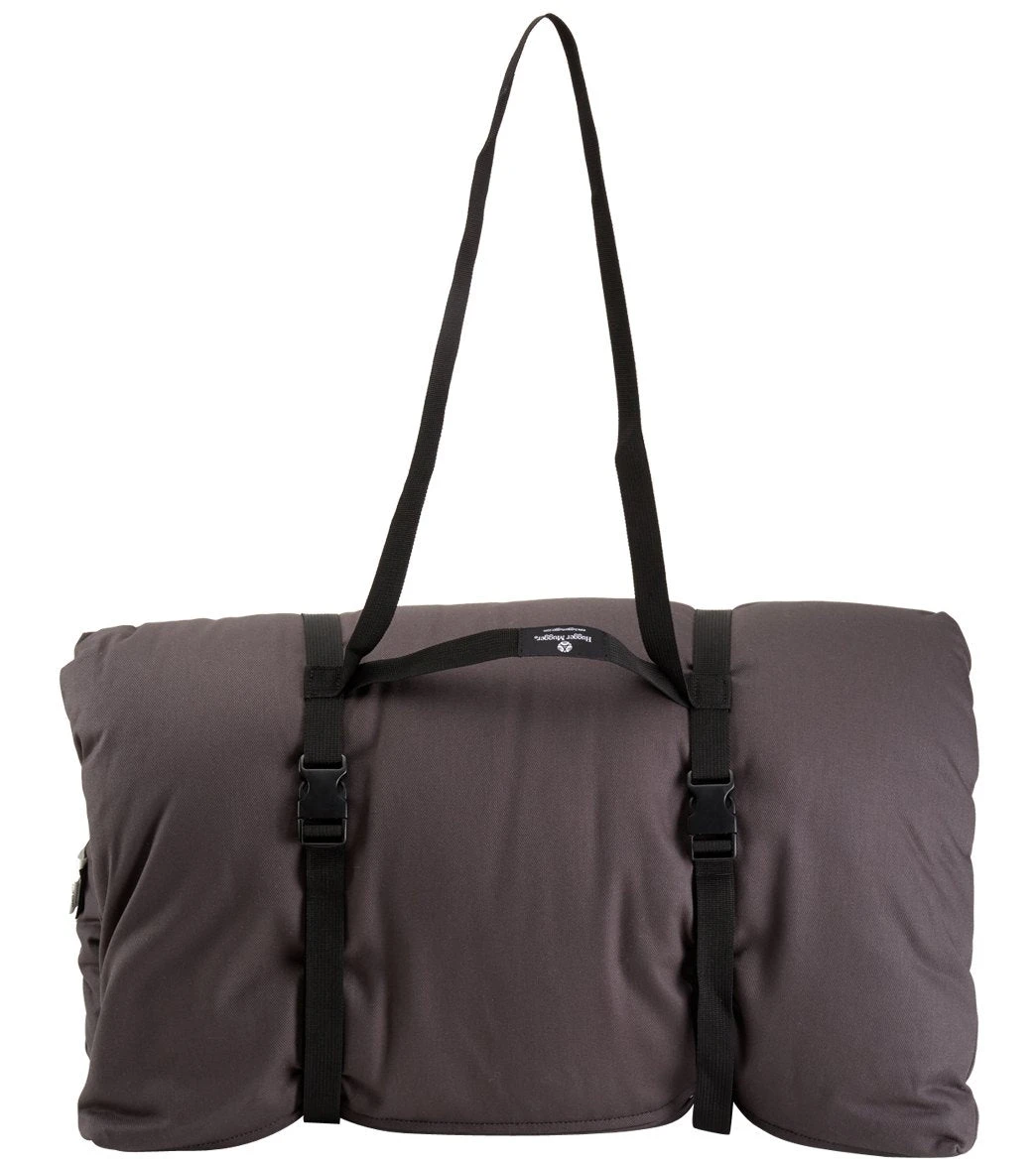 Hugger Mugger Zabuton Yoga Meditation Cushion Gray 7 Hugger Mugger Zabuton Yoga Meditation Cushion Gray - Image 7