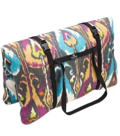 Hugger Mugger Zabuton Printed Yoga Mediation Cushion