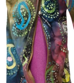 Hugger Mugger Batik Yoga Mat Bag Fierce Paisley -EVERYDAY YOGA Sales 1740043747363 fiercepaisley 5a
