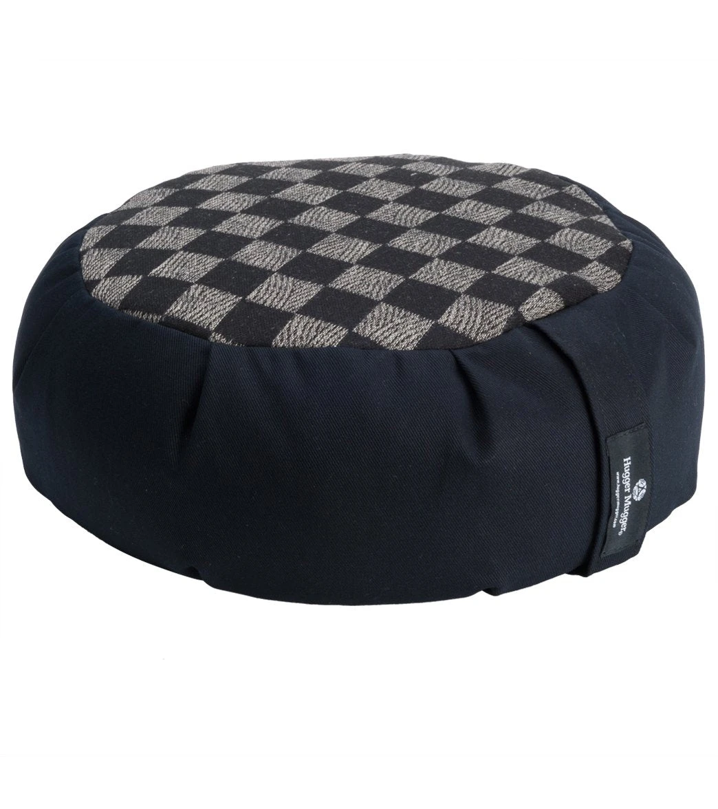 Hugger Mugger Zafu Printed Yoga Meditation Cushion Checkmate 1 Hugger Mugger Zafu Printed Yoga Meditation Cushion Checkmate