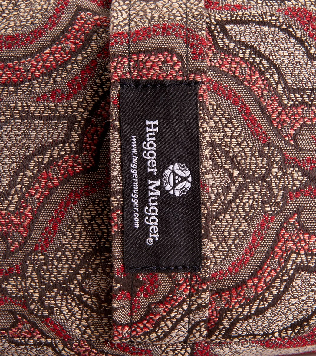 Hugger Mugger V-Shape Cushion Print Vintage Currant 4 Hugger Mugger V-Shape Cushion Print Vintage Currant - Image 4