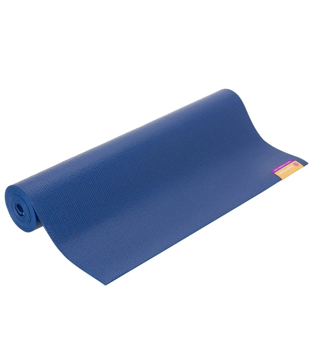 Hugger Mugger Tapas Original Extra Long Yoga Mat 80" 3mm Lapis Blue 5 Hugger Mugger Tapas Original Extra Long Yoga Mat 80" 3mm Lapis Blue - Image 5