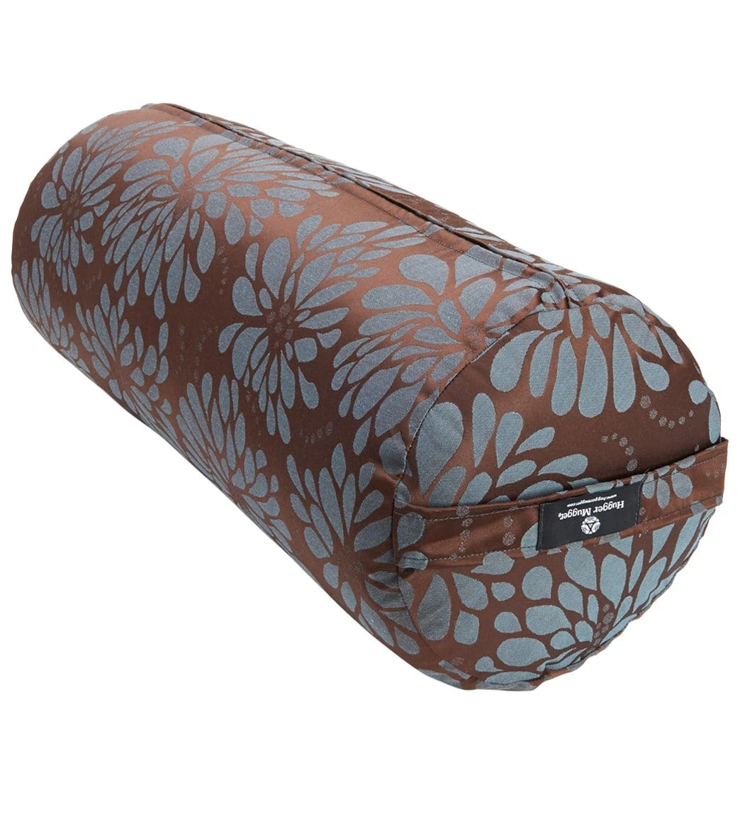 Hugger Mugger Round Printed Yoga Bolster Bark Posey 1 Hugger Mugger Round Printed Yoga Bolster Bark Posey