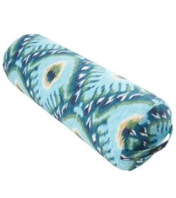 Hugger Mugger Round Printed Yoga Bolster Indigo Ikat 9 Hugger Mugger Round Printed Yoga Bolster Indigo Ikat -EVERYDAY YOGA Sales 1740075139107 indigoikat