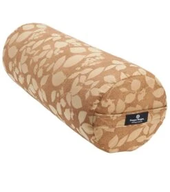 Hugger Mugger Round Printed Yoga Bolster Golden Leaf -EVERYDAY YOGA Sales 1740075401251 goldenleaf