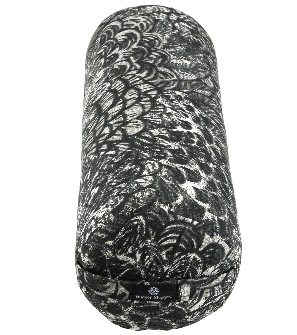 Hugger Mugger Round Printed Yoga Bolster Night Flight 2 Hugger Mugger Round Printed Yoga Bolster Night Flight - Image 2