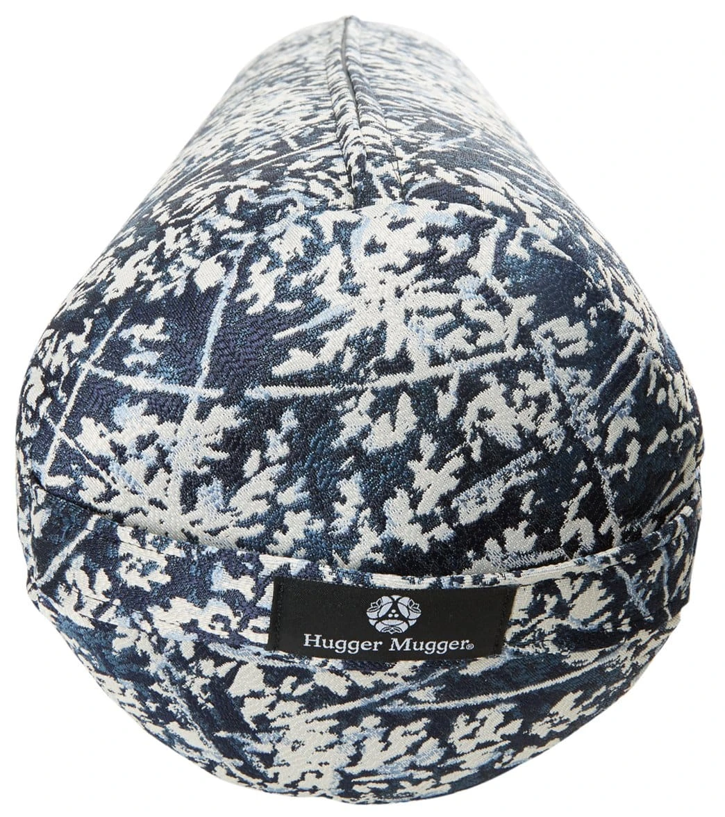 Hugger Mugger Round Printed Yoga Bolster Midnight Flurry 2 Hugger Mugger Round Printed Yoga Bolster Midnight Flurry - Image 2