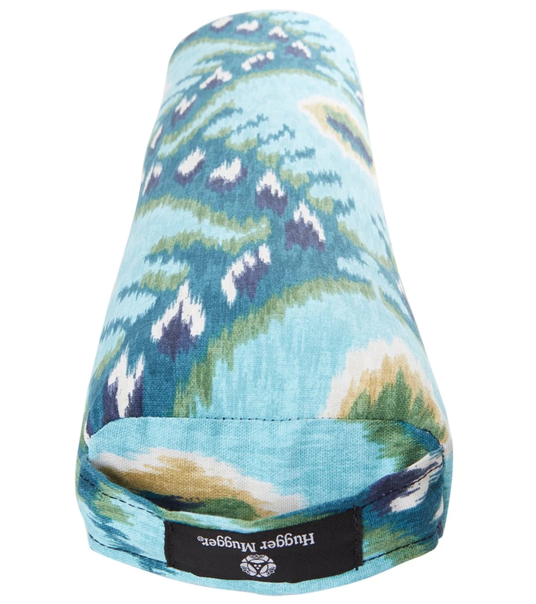Hugger Mugger Pranayama Printed Yoga Bolster Indigo Ikat 2 Hugger Mugger Pranayama Printed Yoga Bolster Indigo Ikat - Image 2