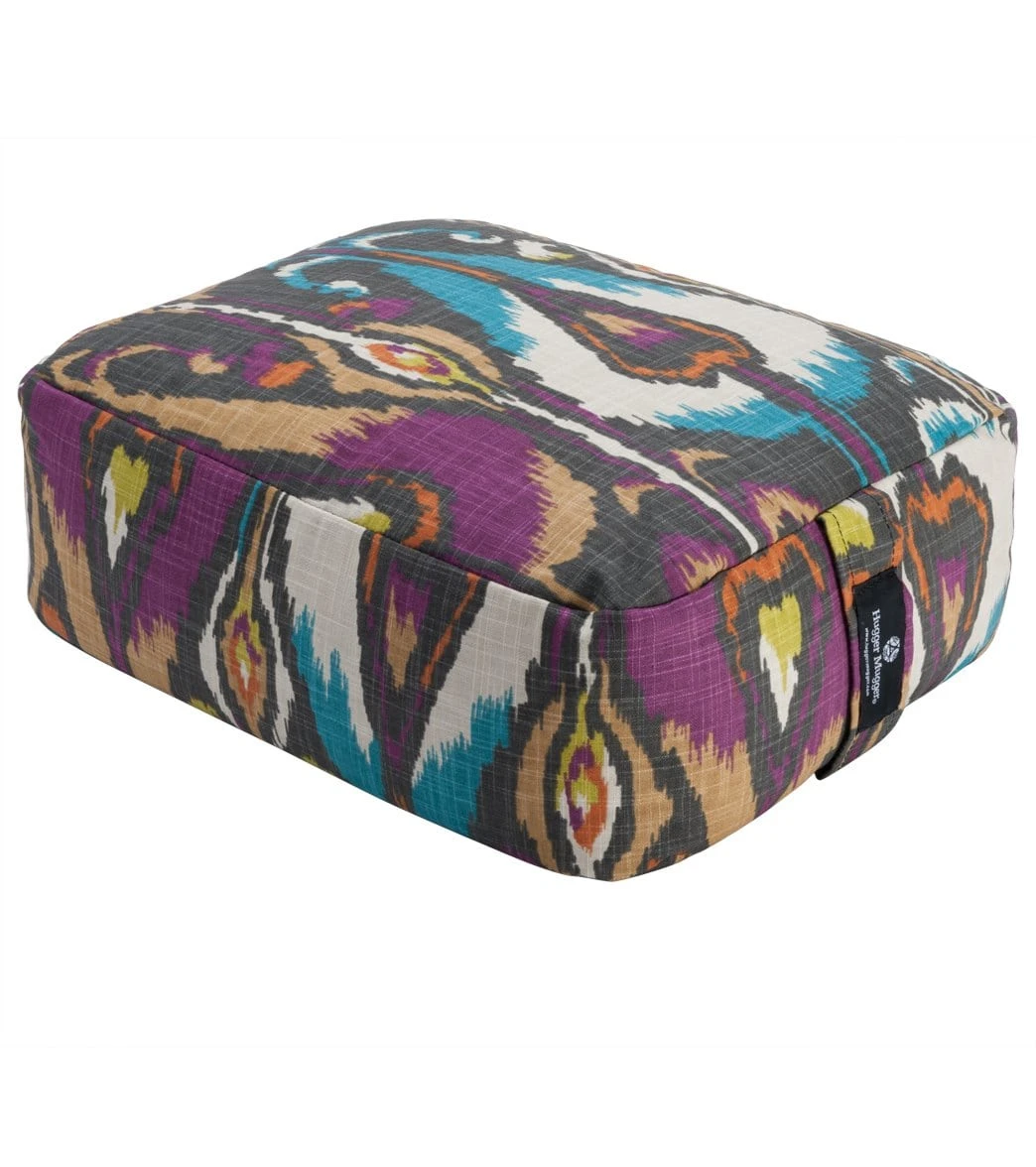 Hugger Mugger Zen Printed Yoga Meditation Cushion 1 Hugger Mugger Zen Printed Yoga Meditation Cushion