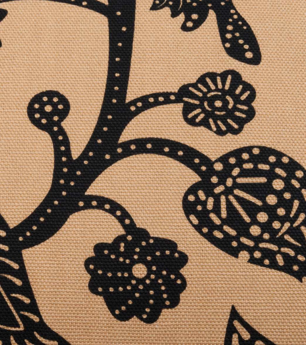 Hugger Mugger Zen Printed Yoga Meditation Cushion Caramel Lotus 2 Hugger Mugger Zen Printed Yoga Meditation Cushion Caramel Lotus - Image 2