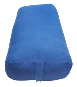 Everyday Yoga High Impact Cotton Rectangular Yoga Bolster Lapis -EVERYDAY YOGA Sales 1740101910563 lapis 4a