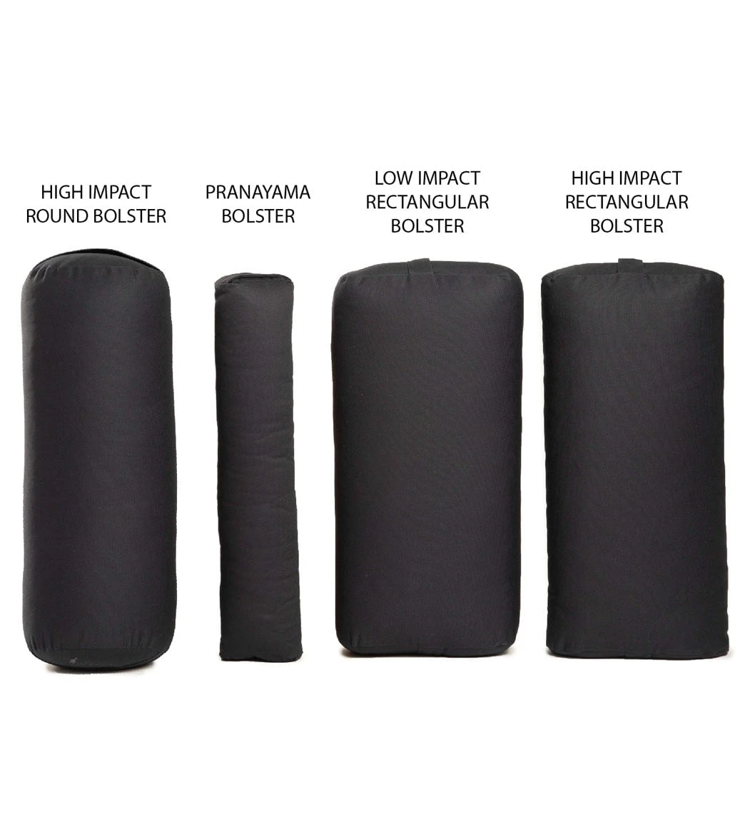 Everyday Yoga High Impact Cotton Rectangular Yoga Bolster 7 Everyday Yoga High Impact Cotton Rectangular Yoga Bolster - Image 7