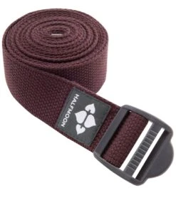 Halfmoon 8' Essential Yoga Strap -EVERYDAY YOGA Sales 1740105515043 aubergine 1a