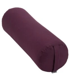 Halfmoon Cylindrical Yoga Bolster -EVERYDAY YOGA Sales 1740106170403 aubergine 2a 1