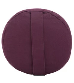 Halfmoon Cylindrical Yoga Bolster Aubergine 9 Halfmoon Cylindrical Yoga Bolster Aubergine -EVERYDAY YOGA Sales 1740106170403 aubergine 5a