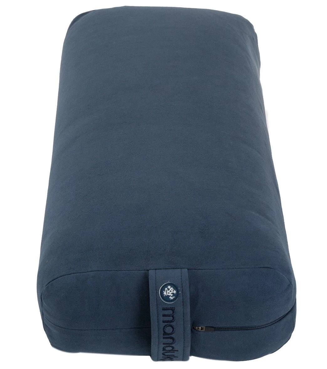 Manduka Enlight Rectangular Yoga Bolster Midnight 3 Manduka Enlight Rectangular Yoga Bolster Midnight - Image 3