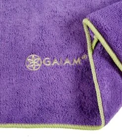 Gaiam Stay Put Yoga Mat Towel Purple -EVERYDAY YOGA Sales 1740227084323 purple 4a 1
