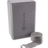 Gaiam Yoga Block & Strap Combo 6' Grey -EVERYDAY YOGA Sales 1740230459427 grey 1