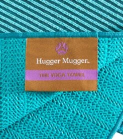 Hugger Mugger The Yoga Mat Towel 72" 1.6mm Teal -EVERYDAY YOGA Sales 1740264505379 teal 4a