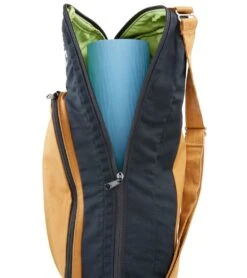 Jade Yoga Khaya Yoga Mat Bag Black/Caramel -EVERYDAY YOGA Sales 1740272402467 blackcaramel 5a